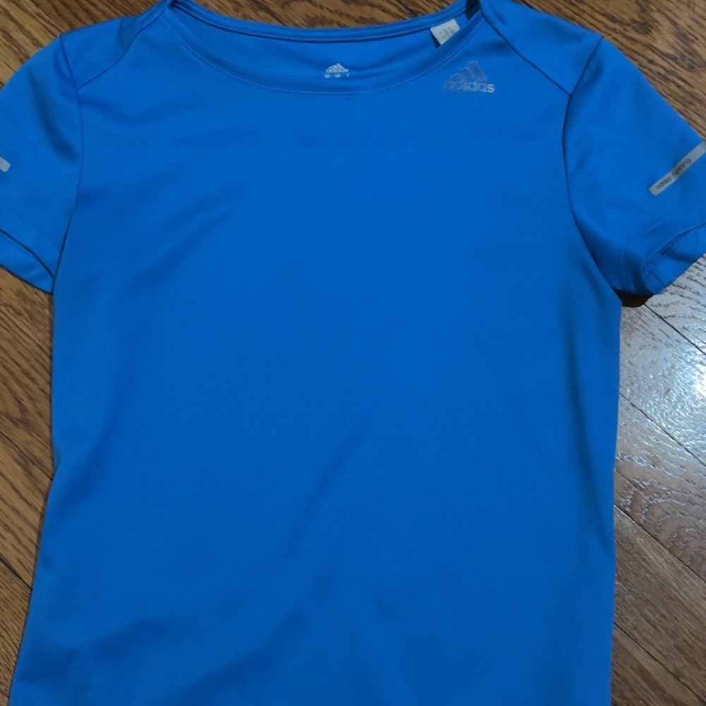 Adidas Blue Short Sleeve Tee